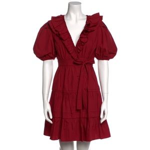 NWT Beulah tiered wrap dress